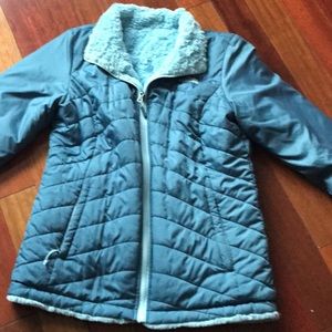 North face women’s small reversible jacket